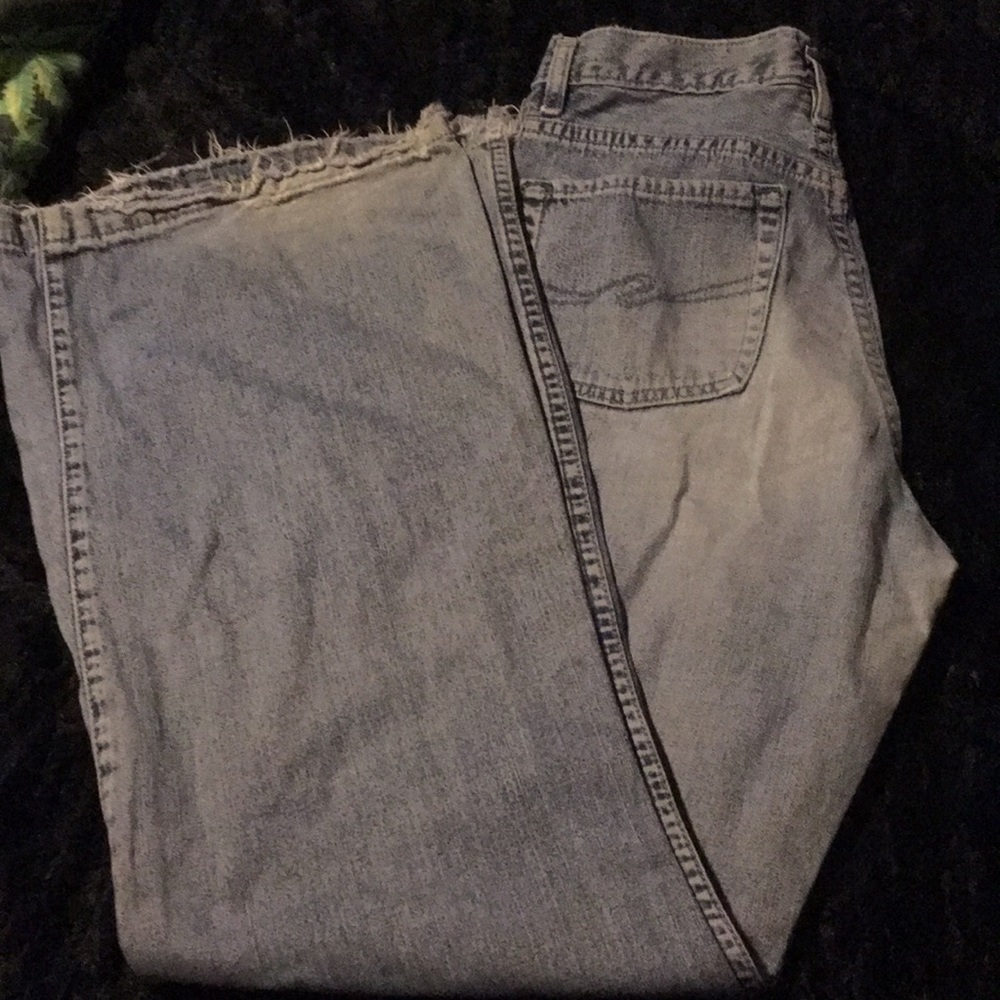 Silver jeans